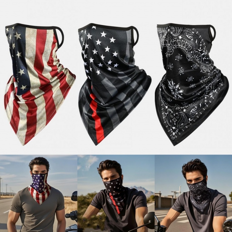 Cycling Loop - Summer Cycling Hiking Fishing Face Mask