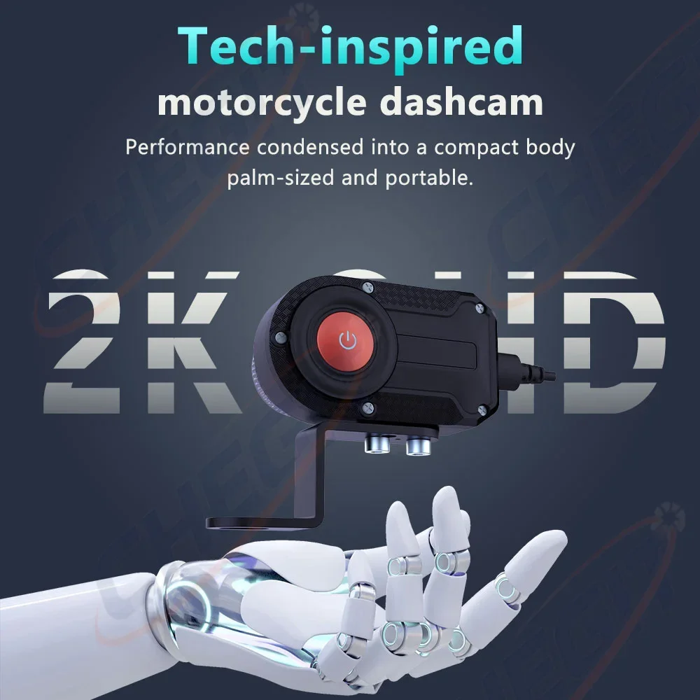 Motorcycle DVR 2K HD WiFi With - đánh giá và giá Cycling Loop