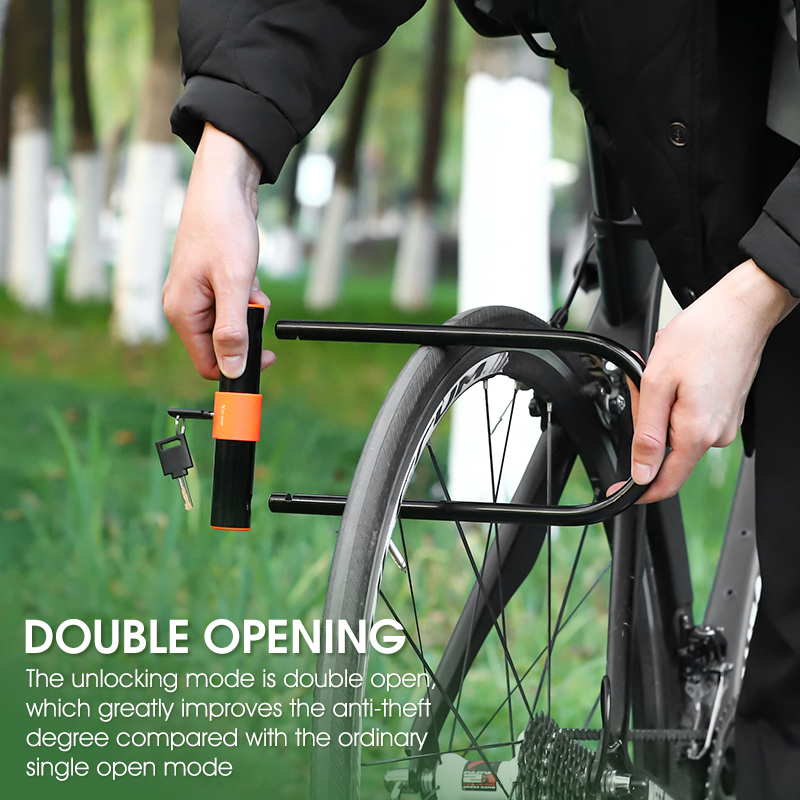WEST BIKING Carbon Steel Bike  - đánh giá và giá U Lock Heavy Duty