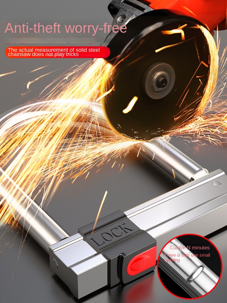 Glass Door U-Shaped Password L - đánh giá và giá U Lock Heavy Duty