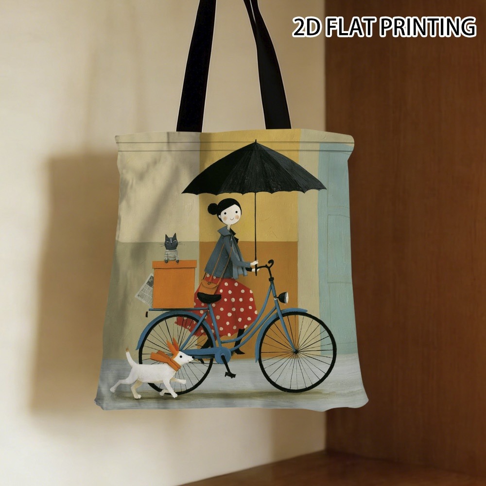 1pc Elegant Woman Riding Bicyc - đánh giá và giá Cycling Journey