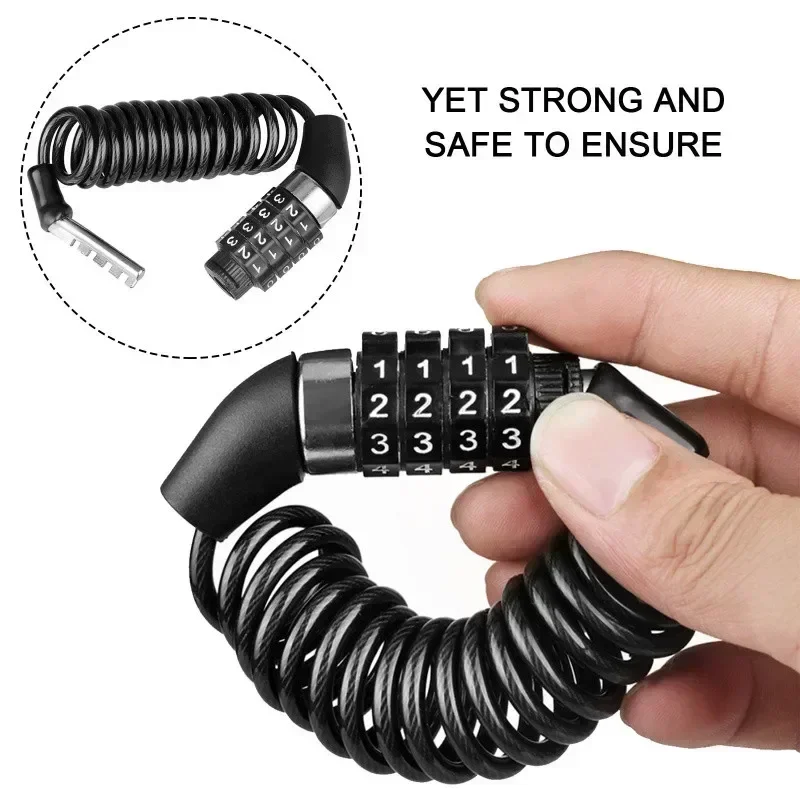 Motorcycle Bicycle Anti-Theft  - đánh giá và giá Chain Lock Combination