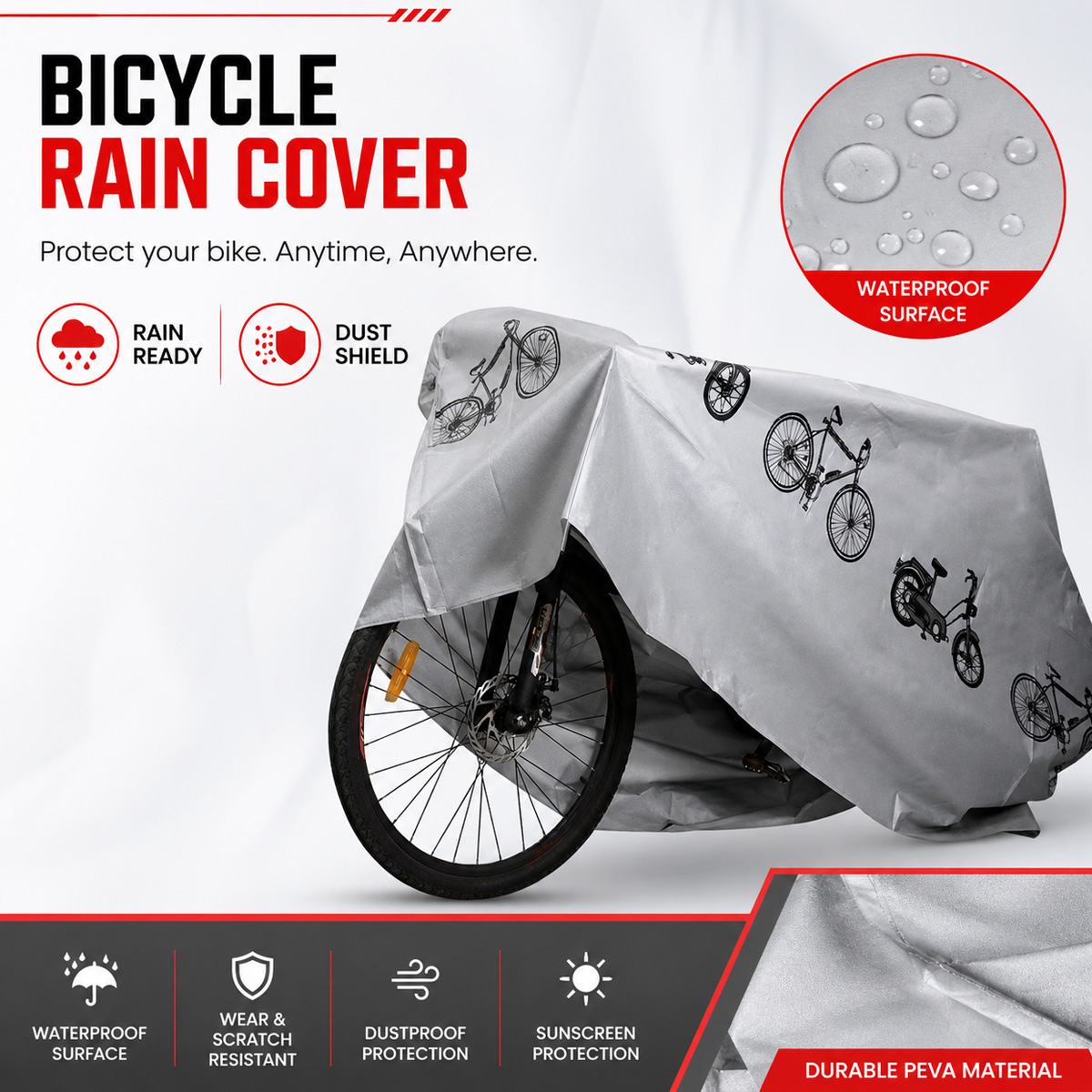 PINMOAP Universal Bicycle Rain - đánh giá và giá Cycling Commuter Bag