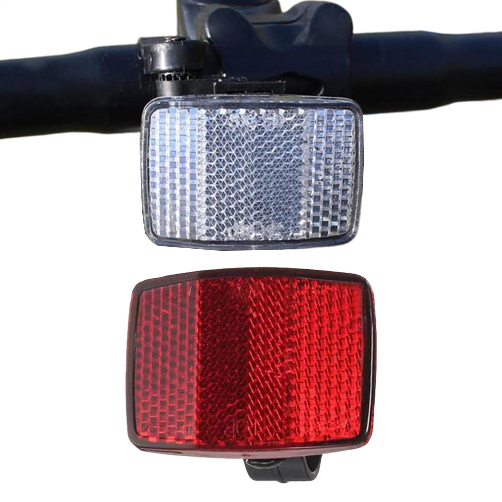 2 Pcs Bike Front Rear Reflecto - đánh giá và giá Cycling Commute Gear