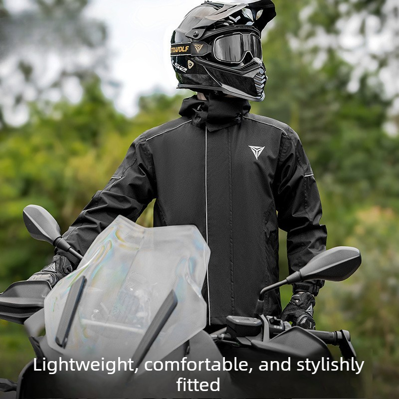 Motorcycle Rain Suit Waterproo - đánh giá và giá Cycling Commute In Rain