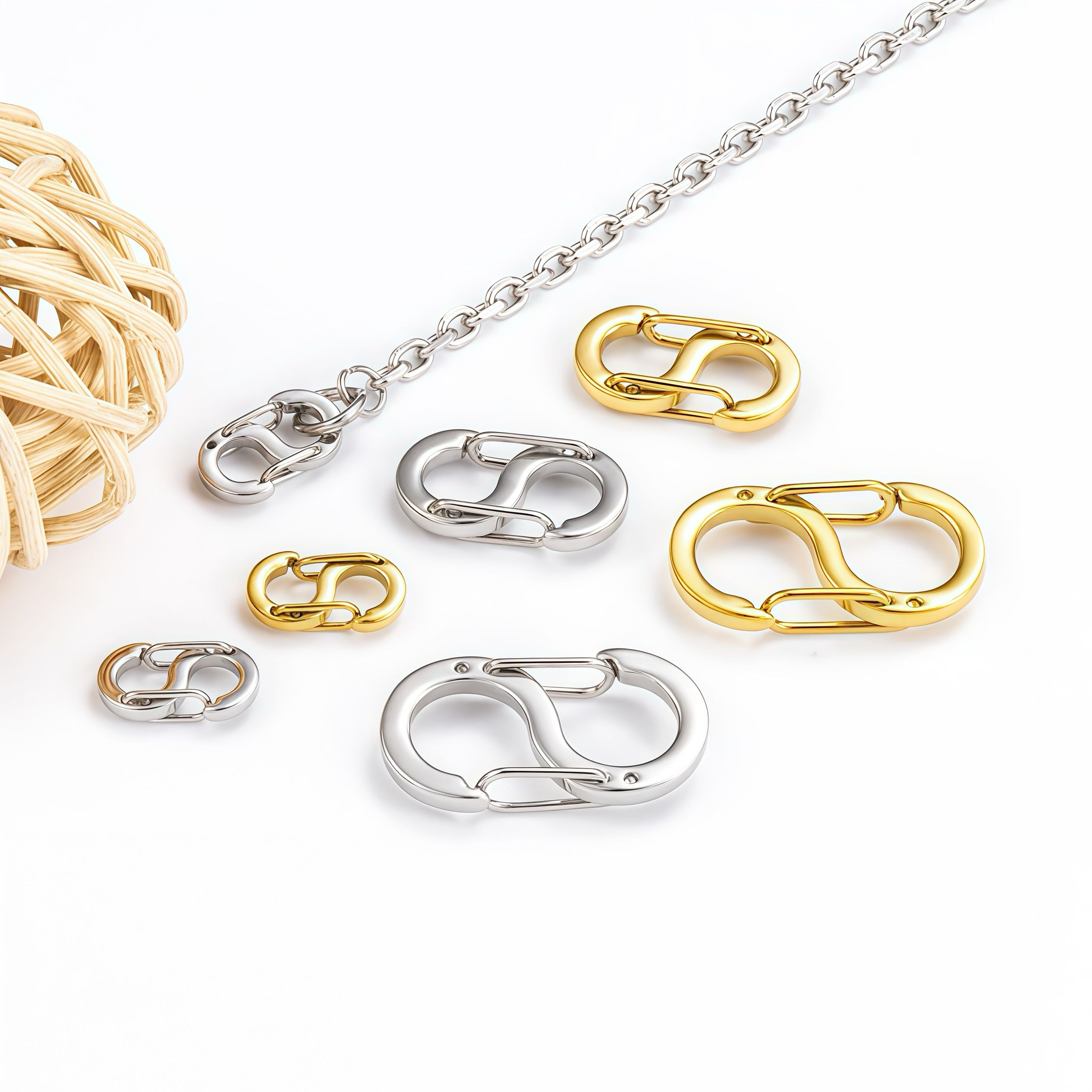 Siêu Nhỏ 304 Thép Không Gỉ Móc - đánh giá và giá Chain Lock Combination